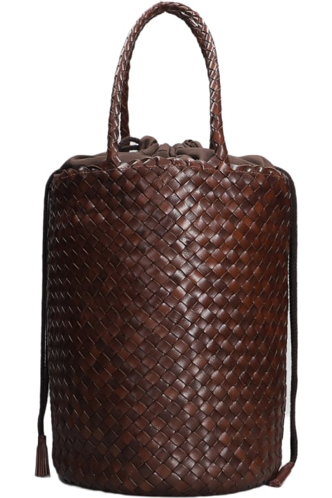 ウィメンズ Dragon Diffusionのトートバッグ Dragon Diffusion Jacky Bucket Hand Bag In Brown Leather