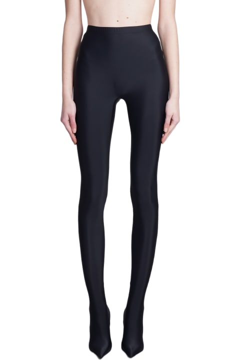 Balenciaga Clothing for Women Balenciaga Leggings In Black Polyamide