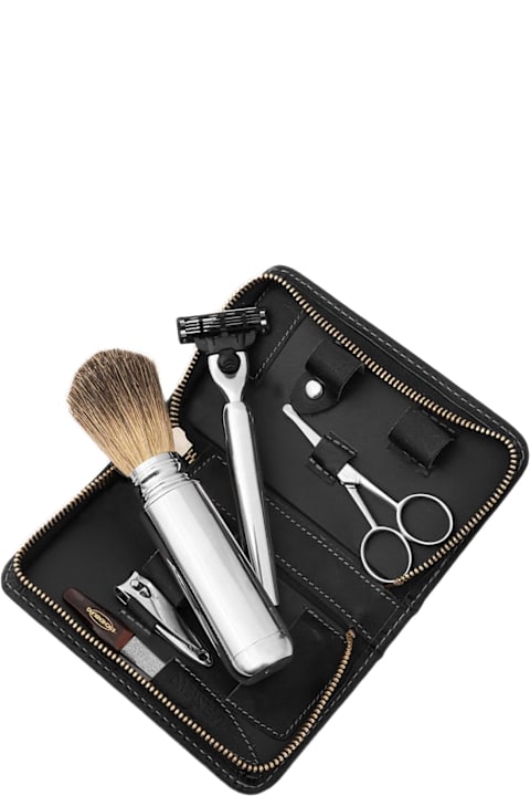 Larusmiani for Homeware Larusmiani Zip Shaving Kit Beauty