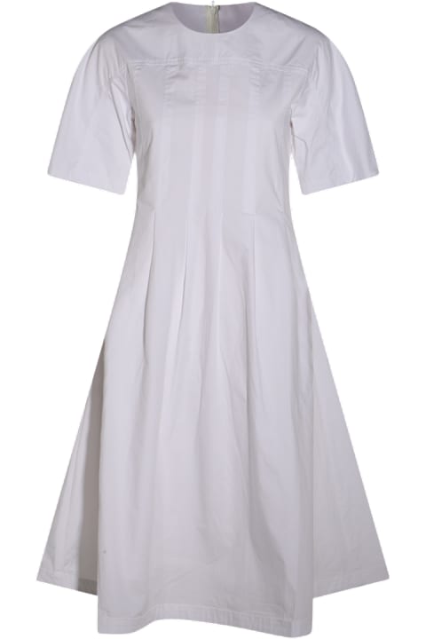 Add Clothing for Women Add White Cotton Midi Dress