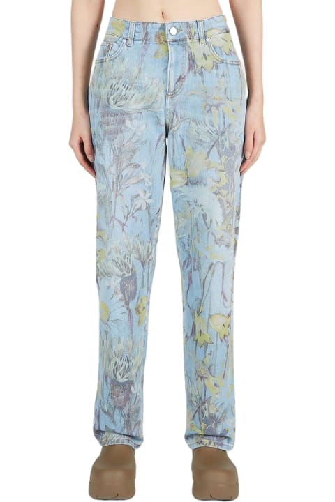 Stella McCartney Pants & Shorts for Women Stella McCartney Rewild Flora Jeans