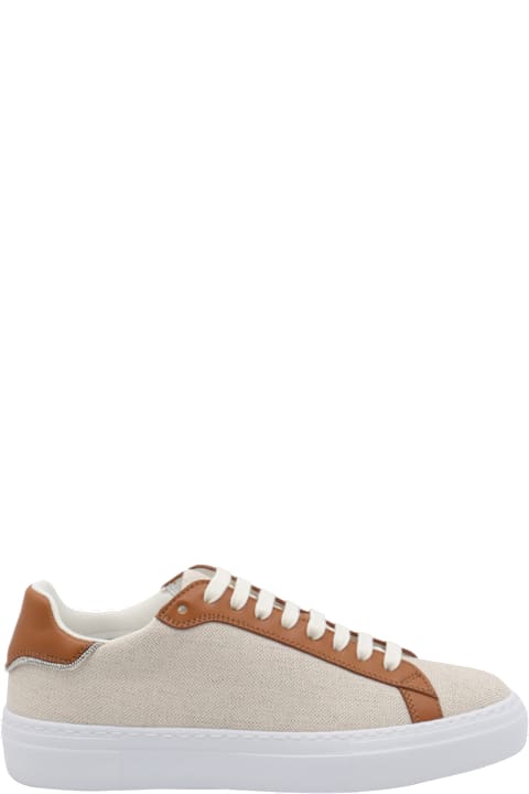 Fabiana Filippi for Women Fabiana Filippi Beige Cotton Sneakers