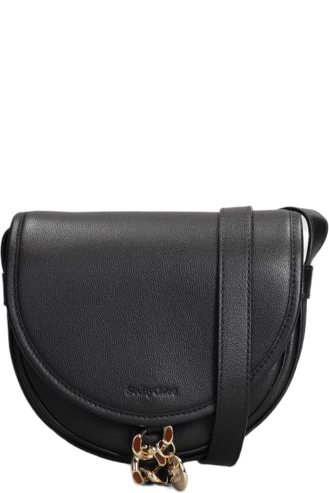 See by Chloé Bags for Women See by Chloé Mara Shoulder Bag In Black Leather