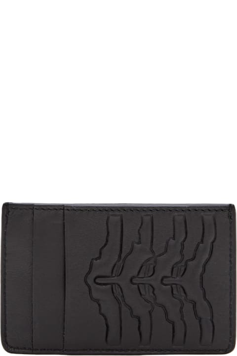 Wallets for Men Alexander McQueen Leather Card Holder