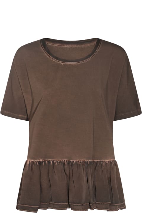 Uma Wang for Women Uma Wang Brown Cotton Todi Top