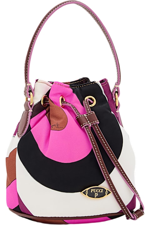 Homeware Pucci Nylon Drawtring Pouch Bag Small