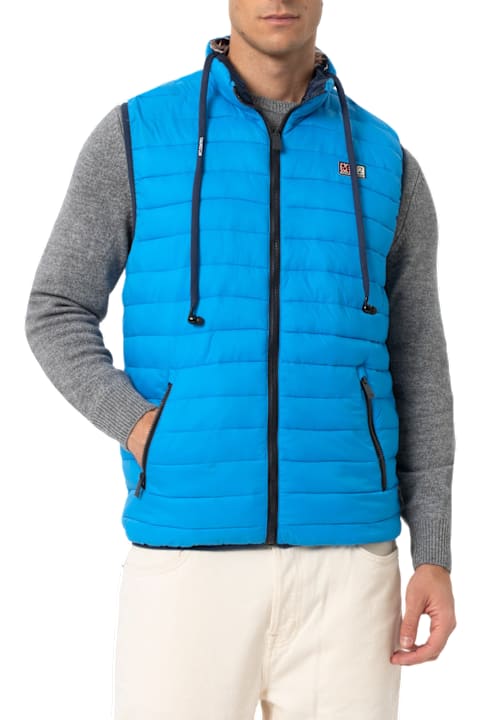 Homeware MC2 Saint Barth Man Bluette Padded Vest Aspen