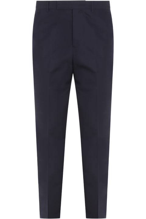 Gucci Pants for Women Gucci Navy Blue Cotton Pants