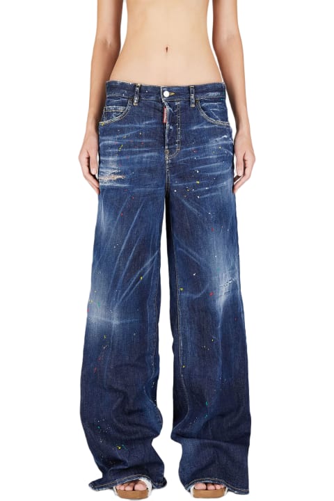 ウィメンズ Dsquared2のパンツ＆ショーツ Dsquared2 Traveler Jeans