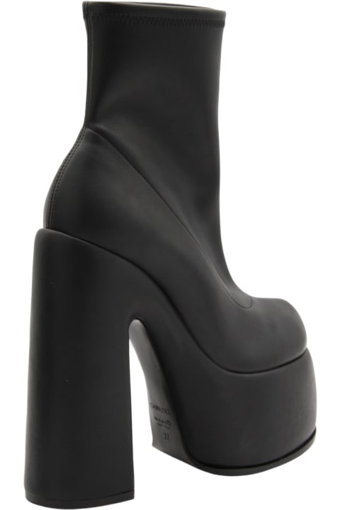 Casadei Boots for Women Casadei Black Leather Boots