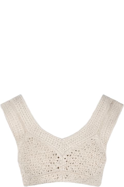 Underwear & Nightwear for Women Bottega Veneta Cotton Crochet Bra