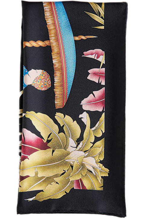 Ferragamo Scarves & Wraps for Women Ferragamo India Print Silk Scarf