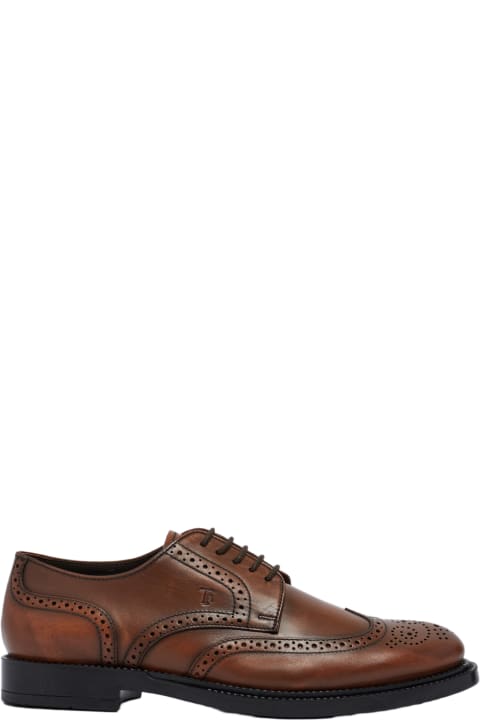 Tod's Loafers & Boat Shoes for Men Tod's Laced Up Shoes
