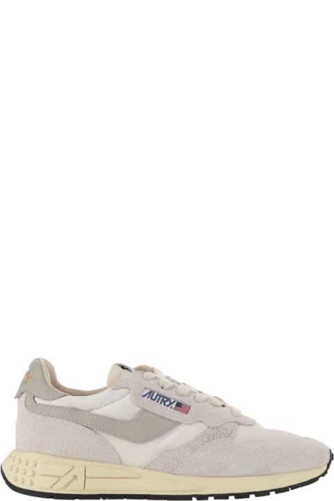 Homeware Autry Reelwind Low Nylon And Suede Sneakers