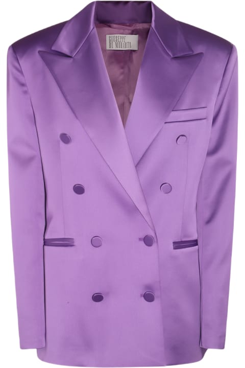 Giuseppe di Morabito Coats & Jackets for Women Giuseppe di Morabito Purple Double Breasted Blazer