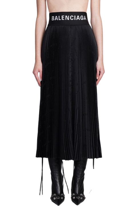 Skirts for Women Balenciaga Skirt In Black Polyester