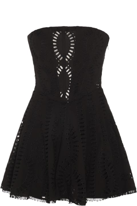 Charo Ruiz Dresses for Women Charo Ruiz Black Cotton Blend Dress