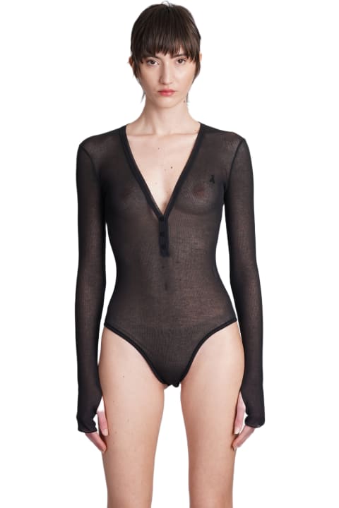 ANDREĀDAMO Underwear & Nightwear for Women ANDREĀDAMO Body In Black Cotton