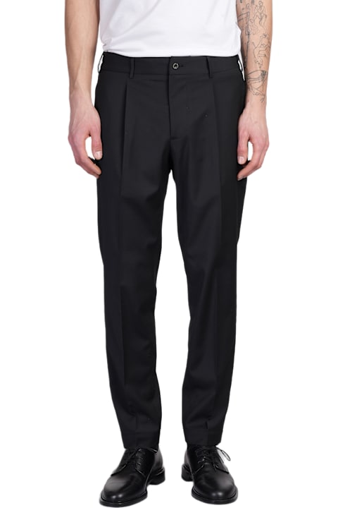 Santaniello Clothing for Men Santaniello Irno Viag Pants In Black Polyester
