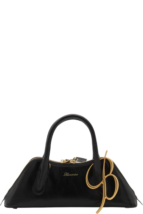 Blumarine Bags for Women Blumarine Black Leather Handle Bag