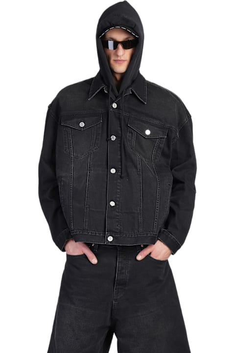 Homeware VETEMENTS Denim Jackets In Black Denim