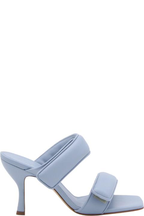 Gia X Pernille Teisbaek Sandals for Women Gia X Pernille Teisbaek Ice Blue Leather Perni 03 Sandals