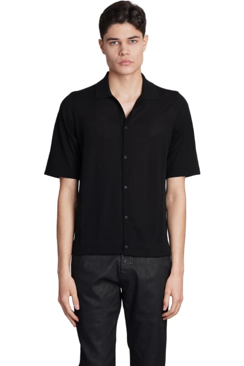 Ballantyne Shirts for Men Ballantyne Shirt In Black Cotton