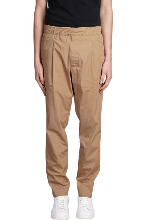 Low Brand Pants for Men Low Brand Patrick Pants In Camel Cotton