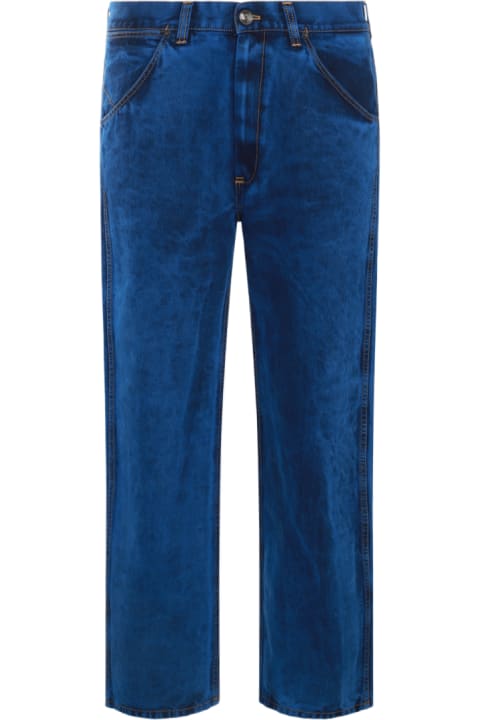Vivienne Westwood Pants for Men Vivienne Westwood Blue Cotton Pants