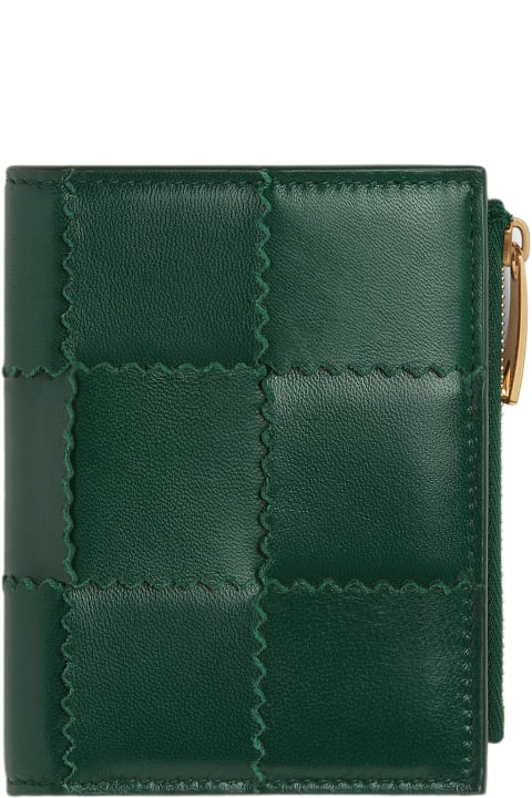 Wallets for Women Bottega Veneta Small Bi-fold Leather Wallet