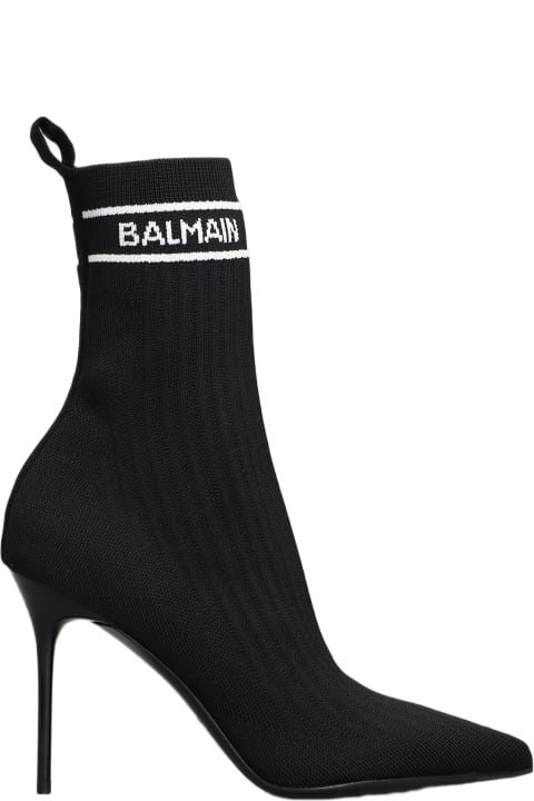 Balmain Boots for Women Balmain High Heels Ankle Boots
