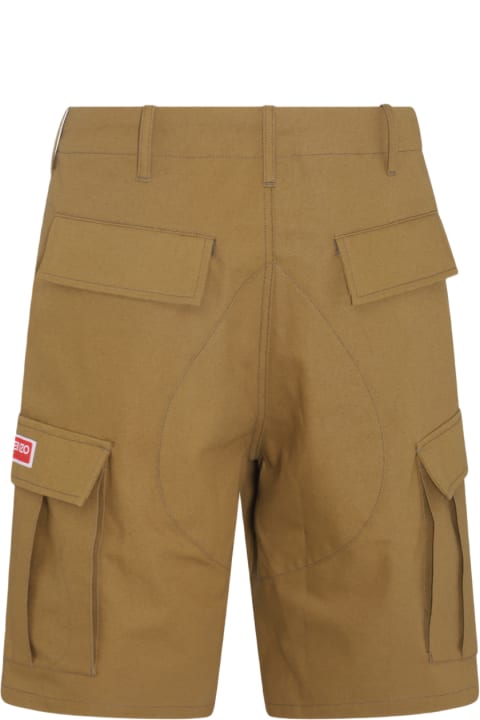Kenzo for Men Kenzo Tabac Cotton Shorts
