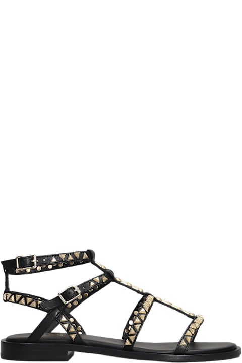 Ash for Men Ash Pandora Flats In Black Leather