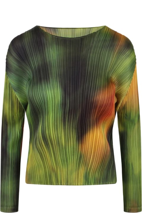 Pleats Please Issey Miyake for Women Pleats Please Issey Miyake Turnip & Spinach Top