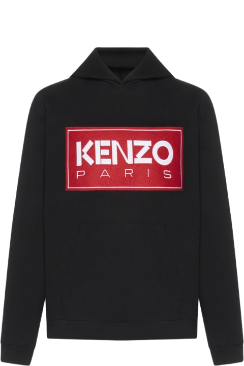 Kenzo Fleeces & Tracksuits for Men Kenzo Logo Cotton Hoodie