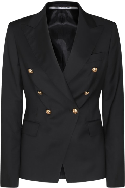 Tagliatore Coats & Jackets for Women Tagliatore Black Blazer