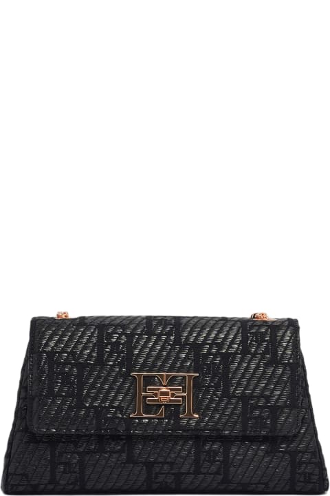 Clutches for Women Elisabetta Franchi Cotton Shopping Bag