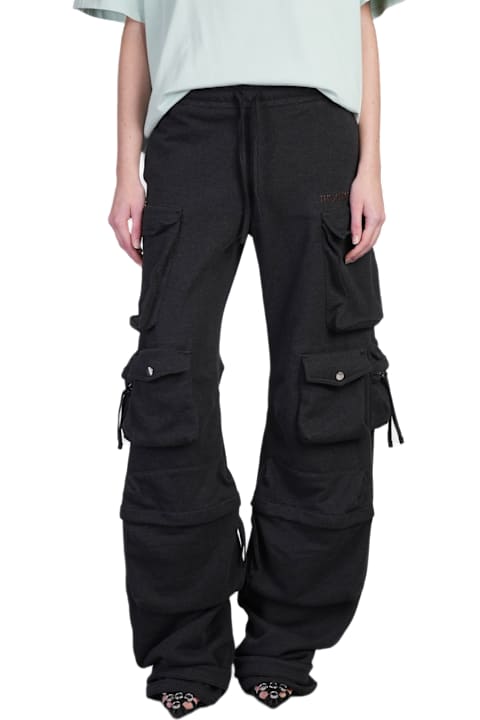 Clothing for Women The Attico Pants In Black Cotton