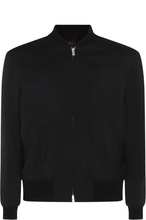 Lardini Coats & Jackets for Men Lardini Black Casual Jacket