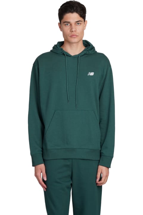 Fleeces & Tracksuits for Men New Balance Sweatshirt In Green Cotton