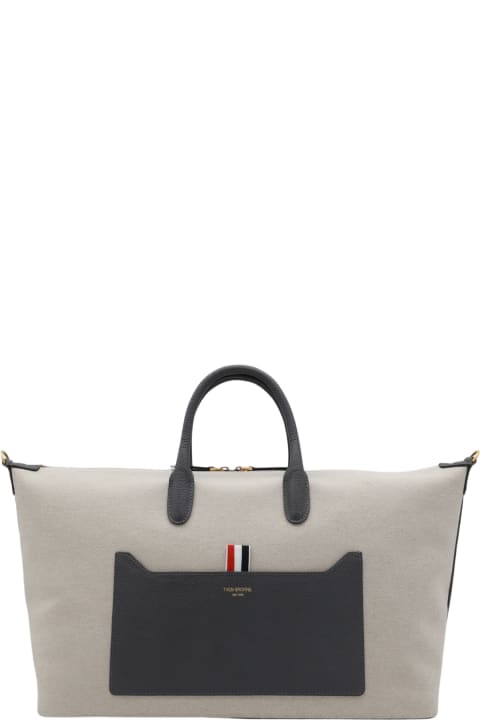 Thom Browne for Women Thom Browne Grey Cotton Totes