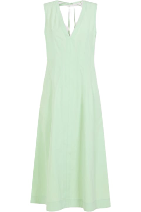 Homeware Bottega Veneta Compact Cotton Midi Dress