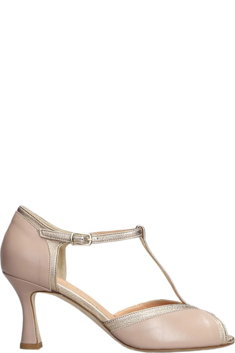 Julie Dee Shoes for Women Julie Dee Sandals In Powder Leather