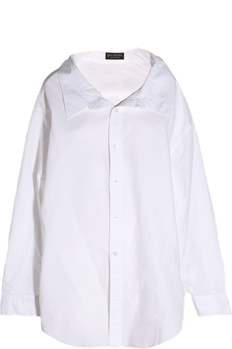 Homeware Balenciaga White Cotton Shirt