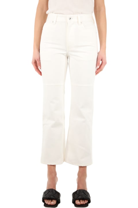 Fashion for Women Jil Sander White Denim Jeans