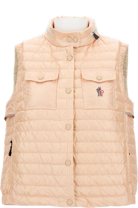 Coats & Jackets for Women Moncler Grenoble Women's Waterproof Waistcoat