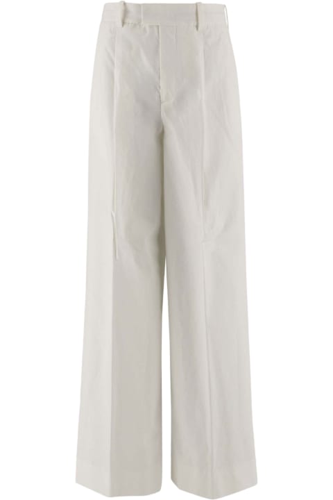 Armarium Pants & Shorts for Women Armarium Cotton Poplin Pants