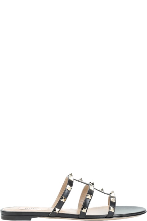 Valentino Garavani Sandals for Women Valentino Garavani Rockstud Slide Sandals
