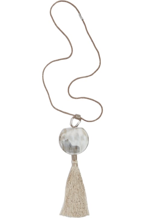 Necklaces for Women Emporio Armani Fabric Necklace