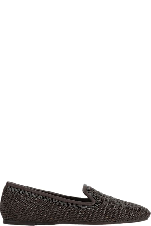 ブルネロクチネリ Brunello Cucinelli Raffia Slippers Brunello Cucinelli Women's Pair of Slippers | A.K. Rikk's